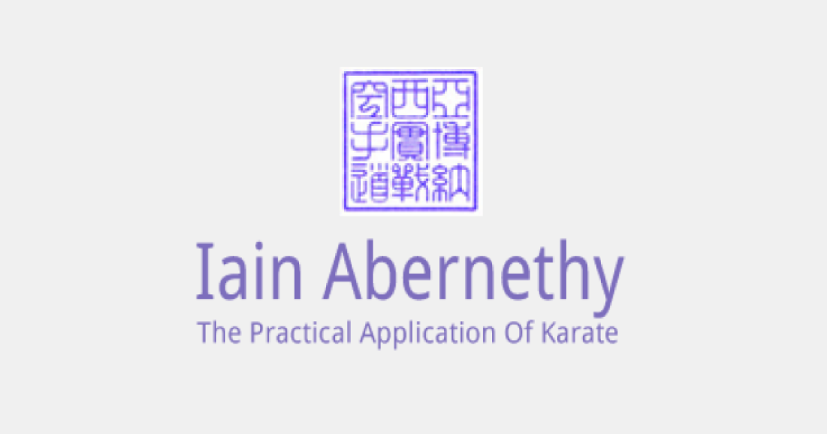 Practical Karate with Iain Abernethy